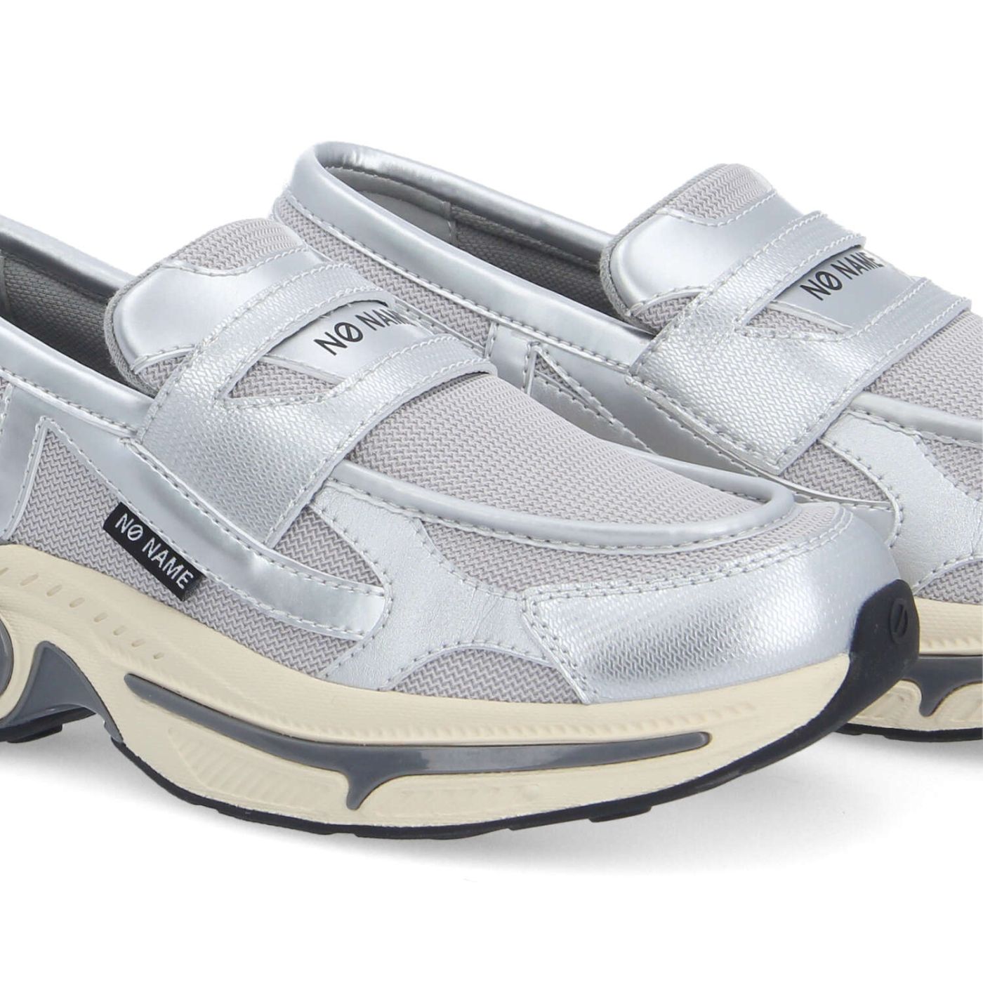 WILLO MOC W - MESH/METAL - GRIS/ARGENT